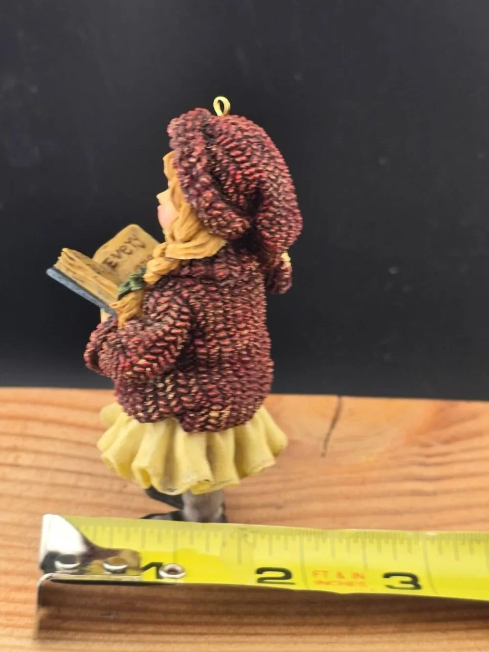 Boyds Bears Yesterdays Child Megan W/ Elliot & Annie Figurine Christmas